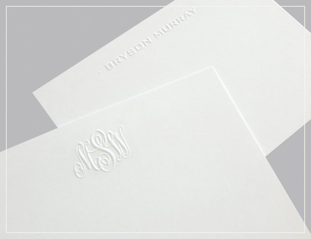 Embossed Graphics The Inviting Place